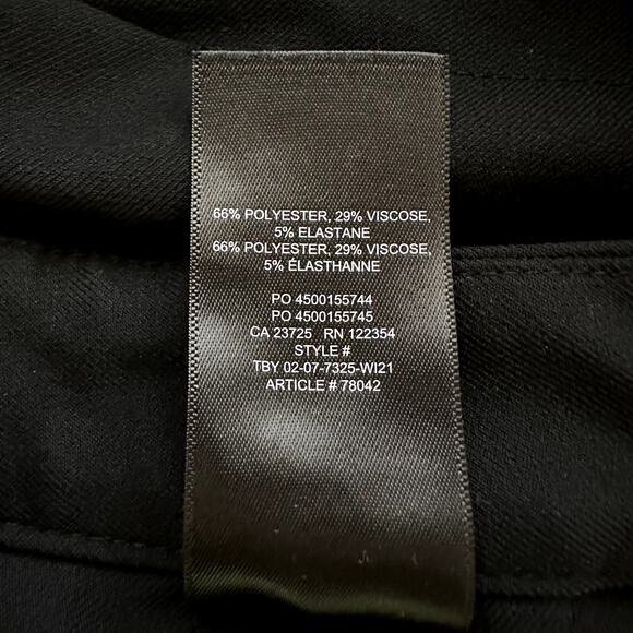 Aritzia Sunday Best Olive Pleated Mini Skirt Black - Picture 8 of 11